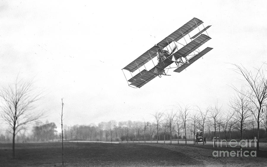 Rex Smith Biplane 1912 Photograph by Padre Art