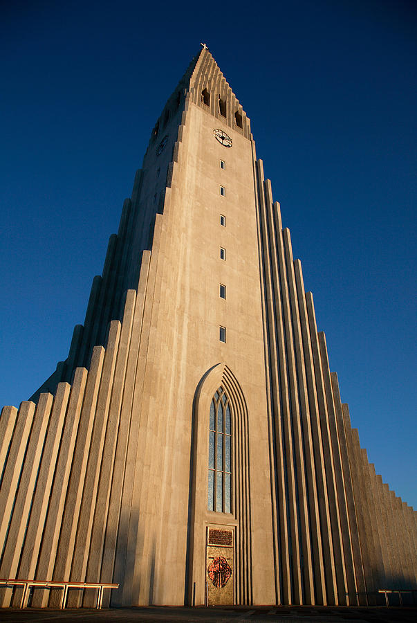 Reykjavik Cathedral Photograph by David Harding