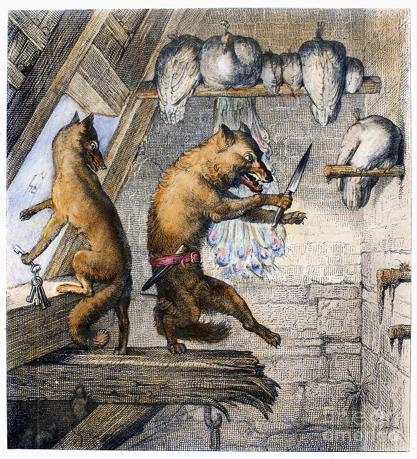 reynard fox and wolf