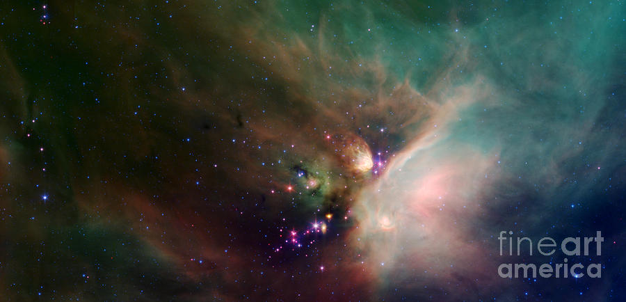 Rho Ophiuchi Nebula Photograph