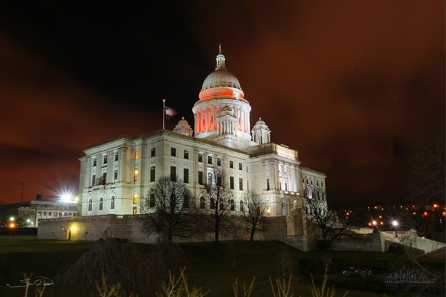 Rhode Island Capital Building Photograph by Shane Psaltis