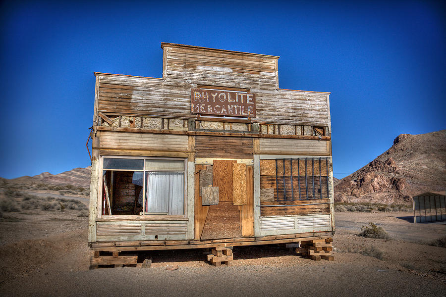 Rhyolite Mercatile Photograph by Peter Tellone - Fine Art America