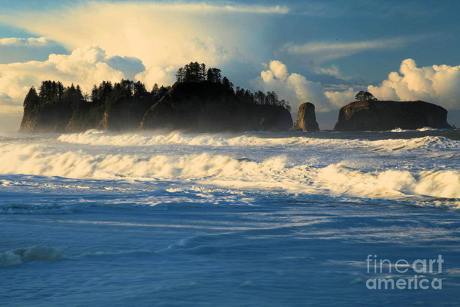 Rialto Beach At Olympic National Park Photograph by Adam Jewell