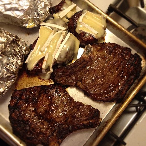 Cheese Photograph - Rib Eye For Our Friends And Filet W by Emily W