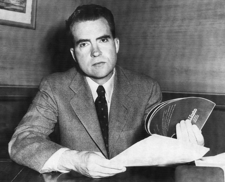 1950s Photograph - Richard Nixon. Senator And Republican by Everett