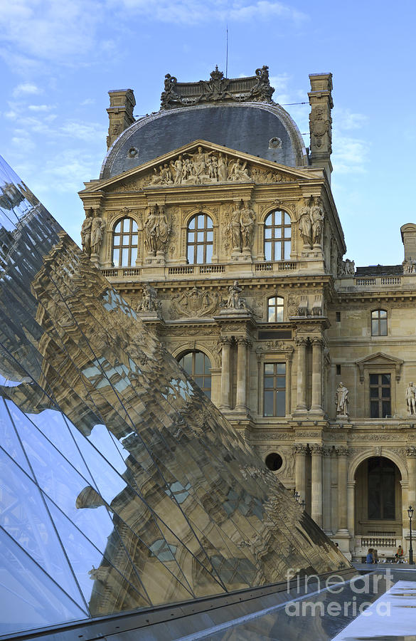 Richelieu Wing of the Louvre Museum in Paris Photograph by Louise Heusinkveld
