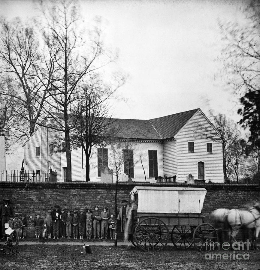 Richmond Photograph - Richmond: Church, 1865 by Granger