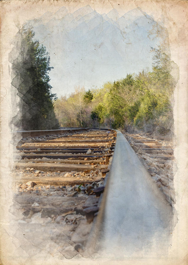 Riding The Rail II Photograph by Ricky Barnard