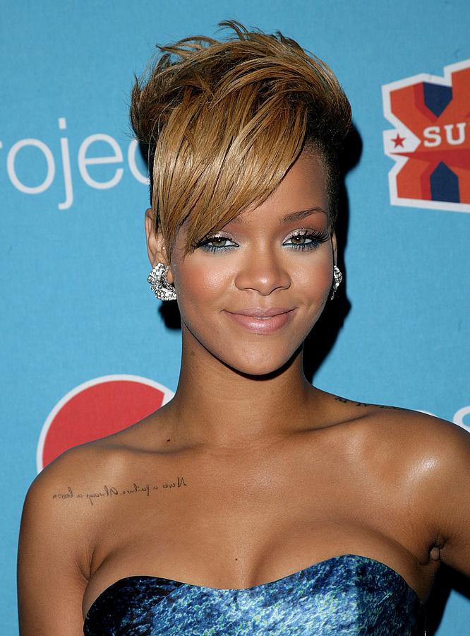 Rihanna Photograph - Rihanna In Attendance For Pepsi Refresh by Everett