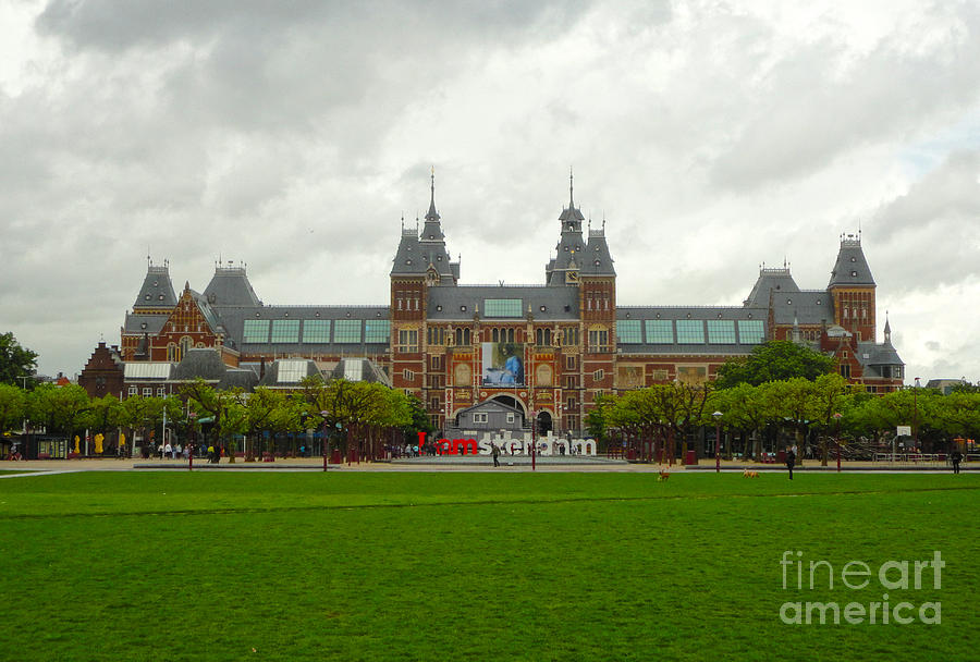 Amsterdam Photograph - Rijksmuseum- 04 by Gregory Dyer