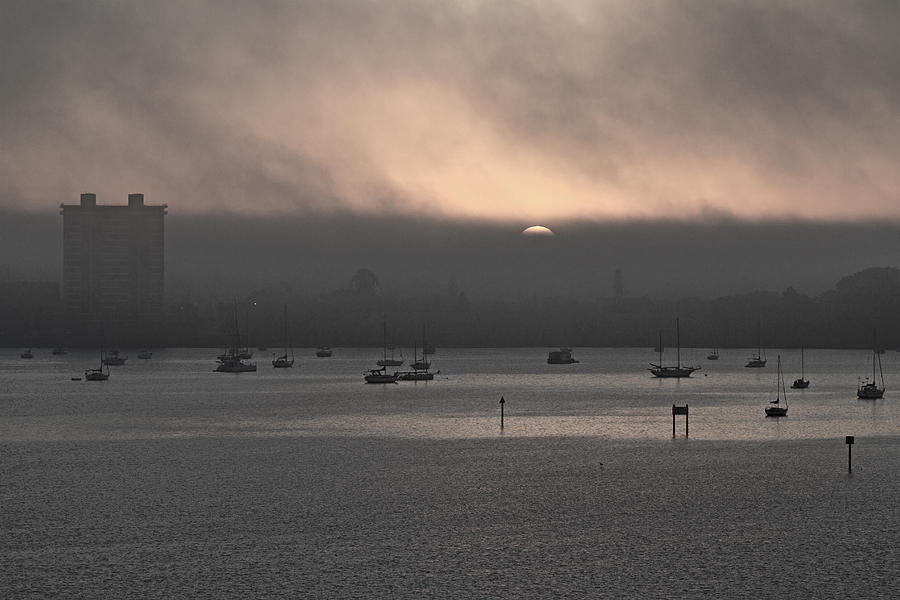 Boat Photograph - Ringling Bridge Good Morning by Betsy Knapp