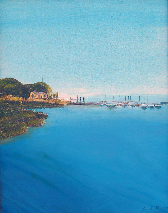 Rings Island Painting by Anthony Ross