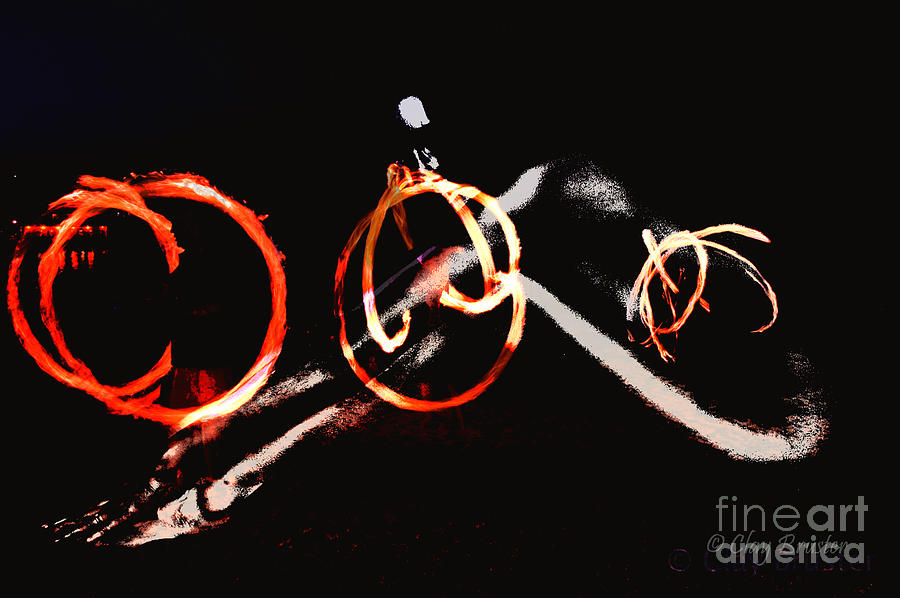 Burning Rings of Fire #1 Photograph by Clayton Bruster