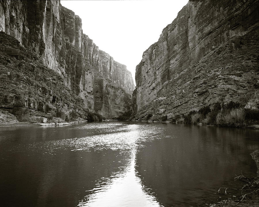 Rio Grand River Southern Tip of Big Bend Photograph by M K Miller