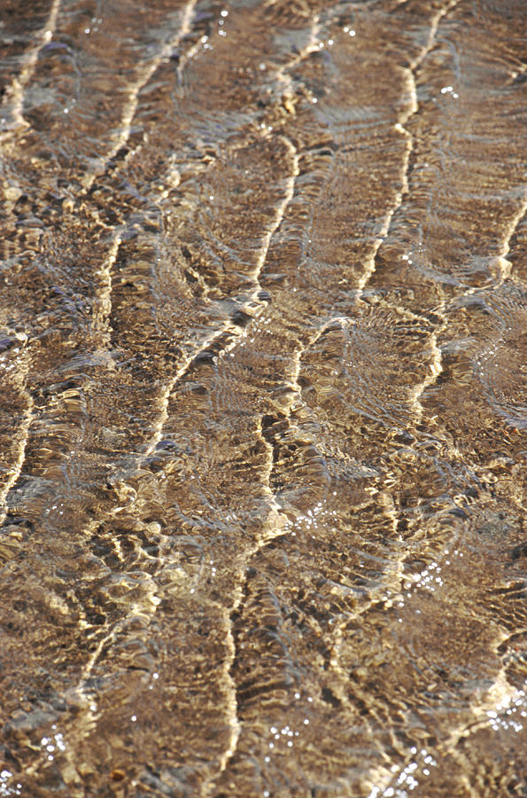 Abstract Photograph - Rippled Water by John Foxx
