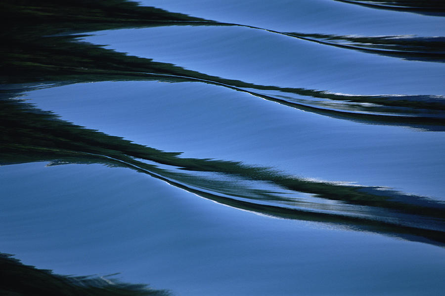 Ripples And Reflections On Water Photograph by Konrad Wothe