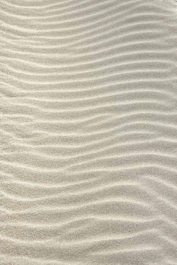 Ripples In The Sand Photograph