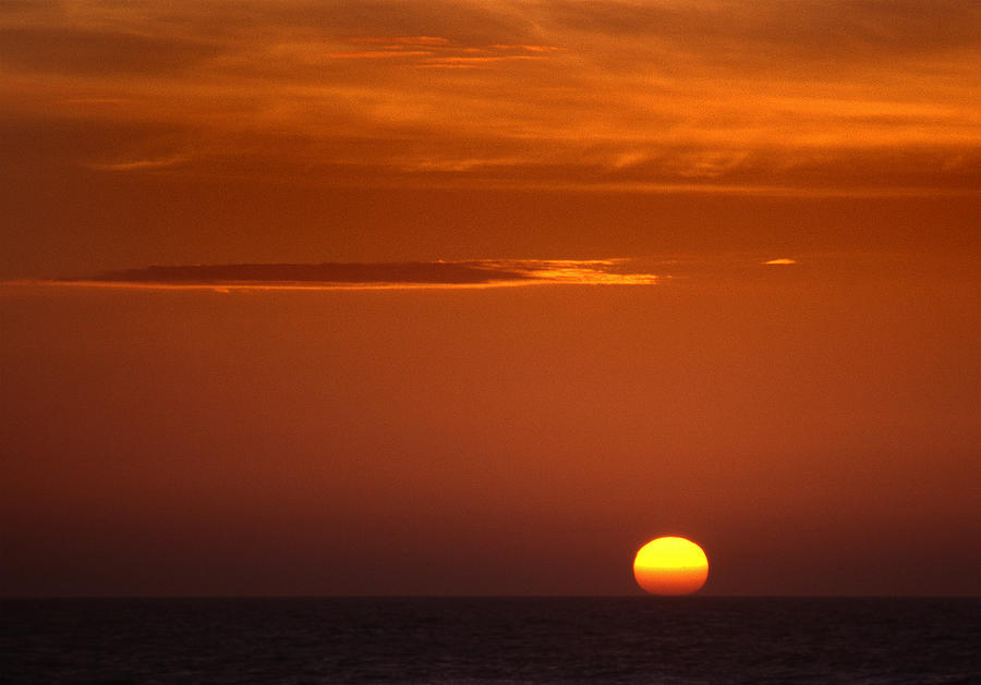 Sunset Photograph - Rising Sun by Skip Willits