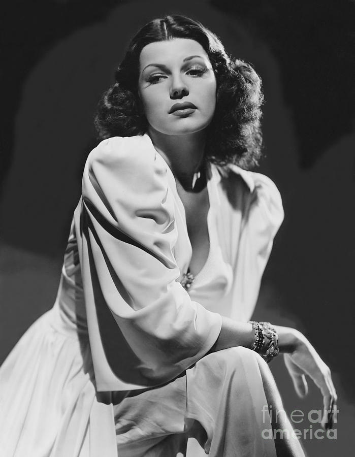 Rita Hayworth Photograph by Thea Recuerdo