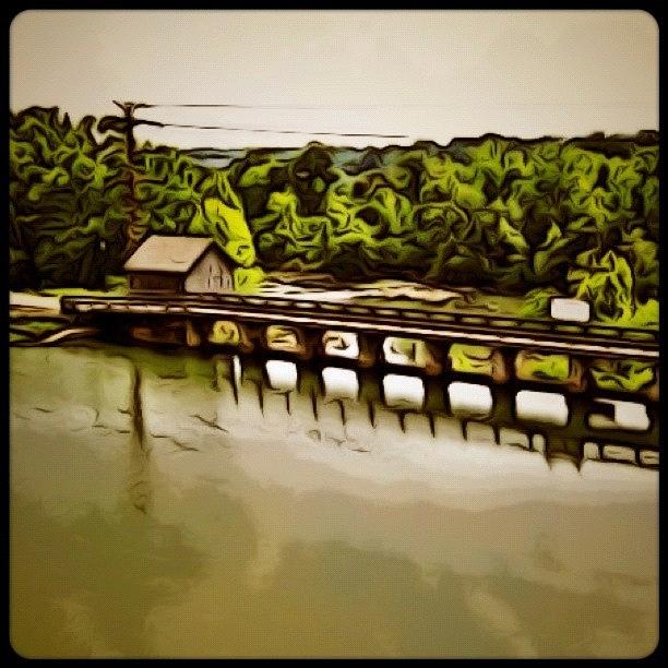 Instagram Photograph - #river #canal  #iphone4s #igaddict by Elza Hayen