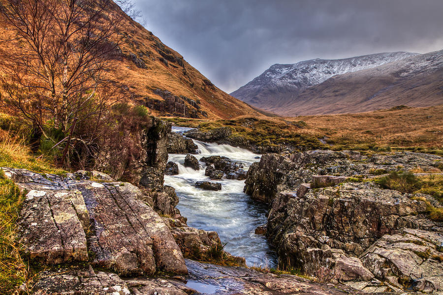 River Etive Photograph by Gabor Pozsgai - Fine Art America