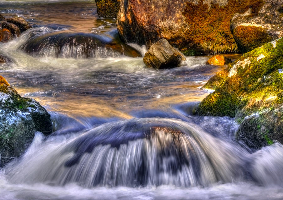River Flows  Photograph by Svetlana Sewell