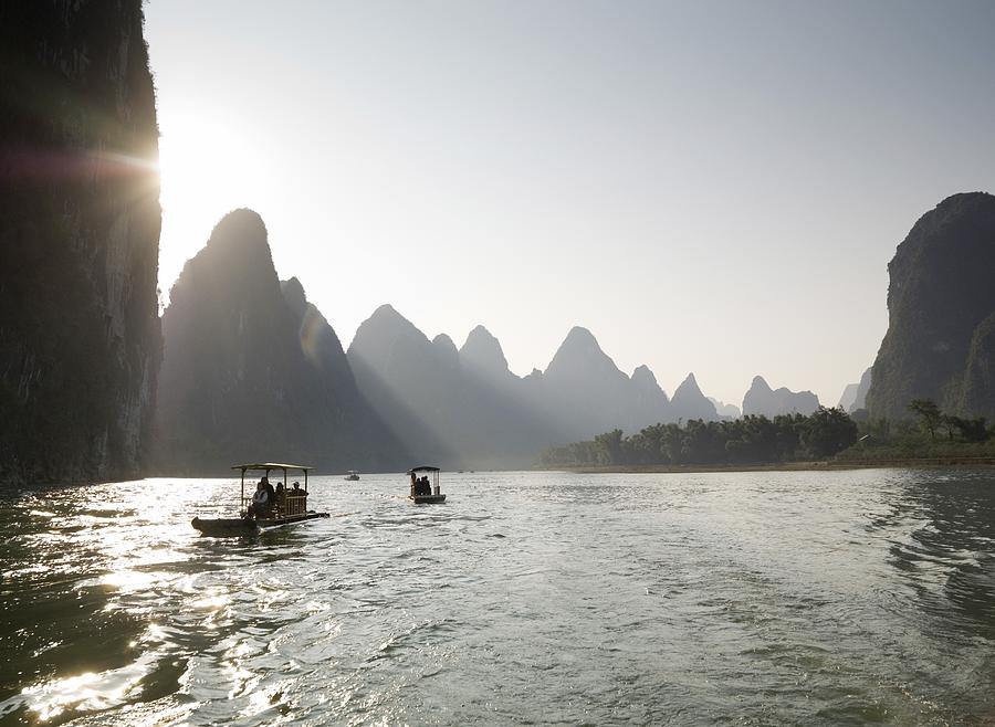 River Gorge Xing Ping China Photograph By Keith Levit - Fine Art America