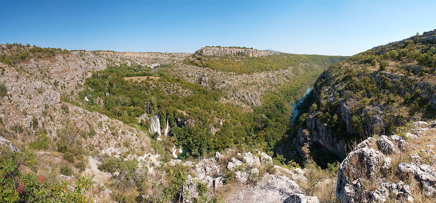 River Photograph - River Krka Canyon by Milica Ljevaja Stojanovic River Photograph - River Krka Canyon by Milica Ljevaja Stojanovic
