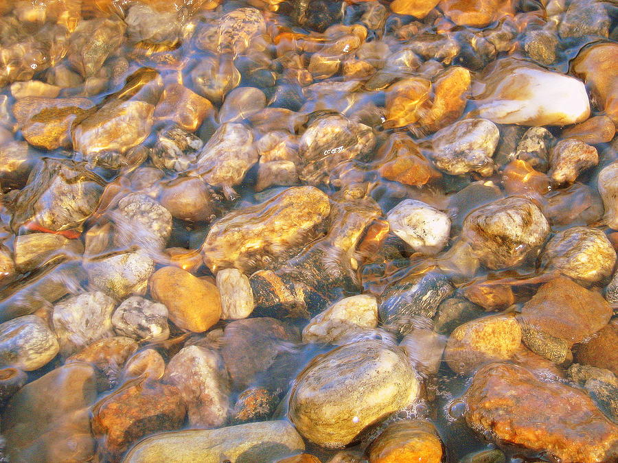 River Pebbles Photograph by Bruce Carpenter