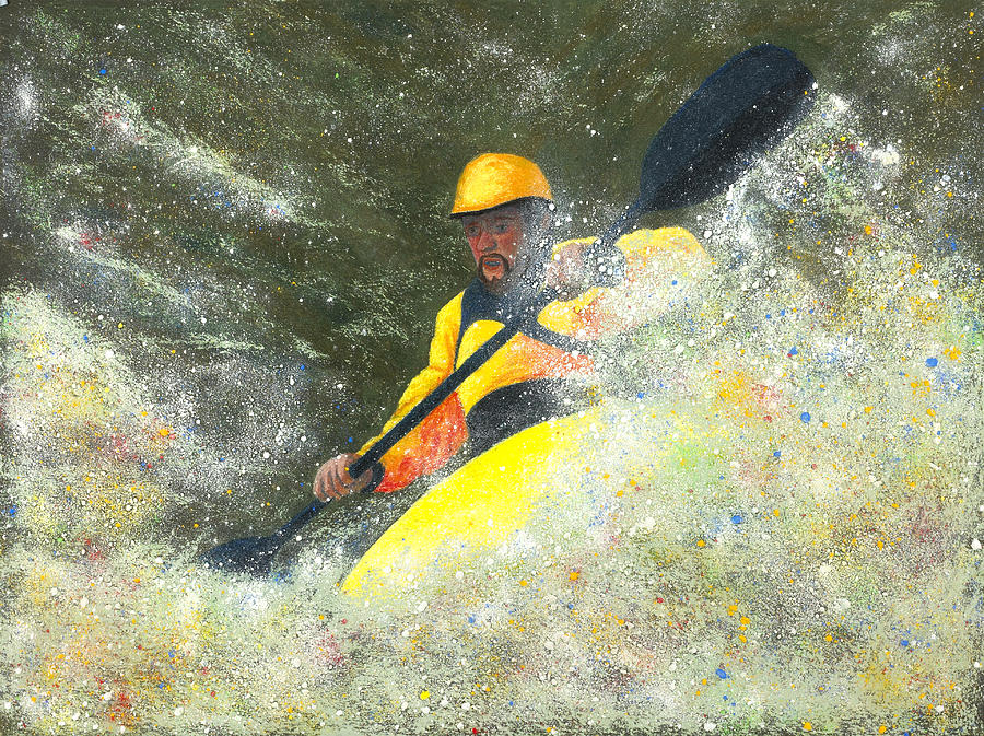 River Runner Painting by Garry McMichael