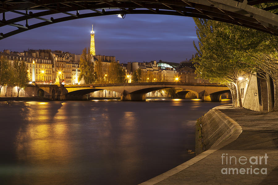 River Seine - Paris Photograph by Brian Jannsen