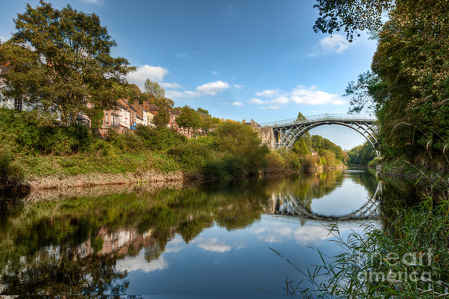 River Severn Ironbridge #1 Photograph by Adrian Evans