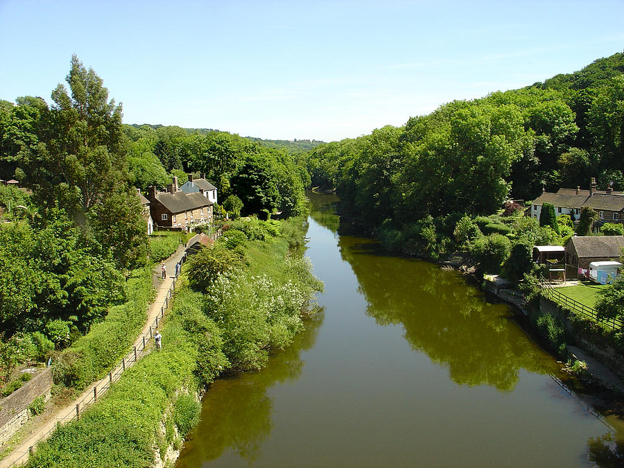 River Severn From The Iron Bridge Photograph by Rod Johnson
