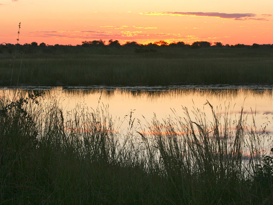River Sunset Photograph by Karen Zuk Rosenblatt