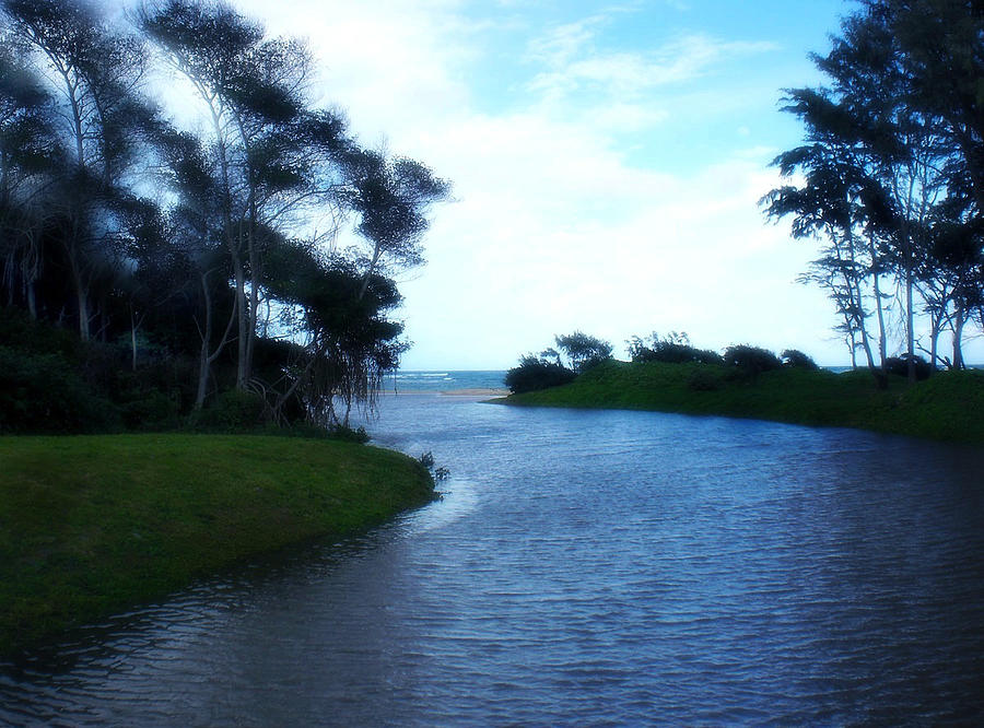 Hukilau Photograph - River to Hukilau by Ruth Kongaika Hukilau Photograph - River to Hukilau by Ruth Kongaika