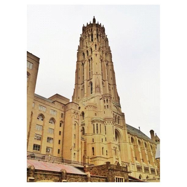 New York City Photograph - Riverside Church Tower At Nyc by Luis Alberto