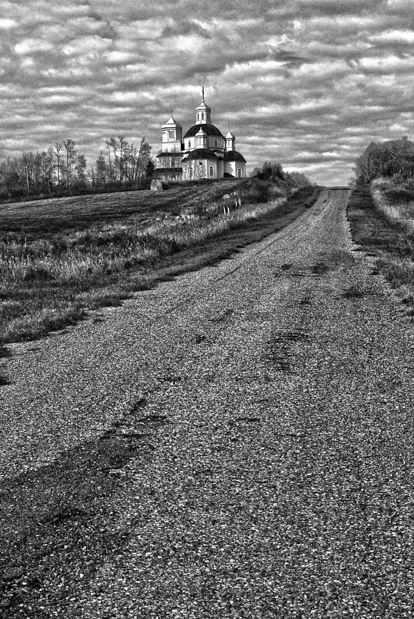 Church Photograph - Road Of Confessions by J C