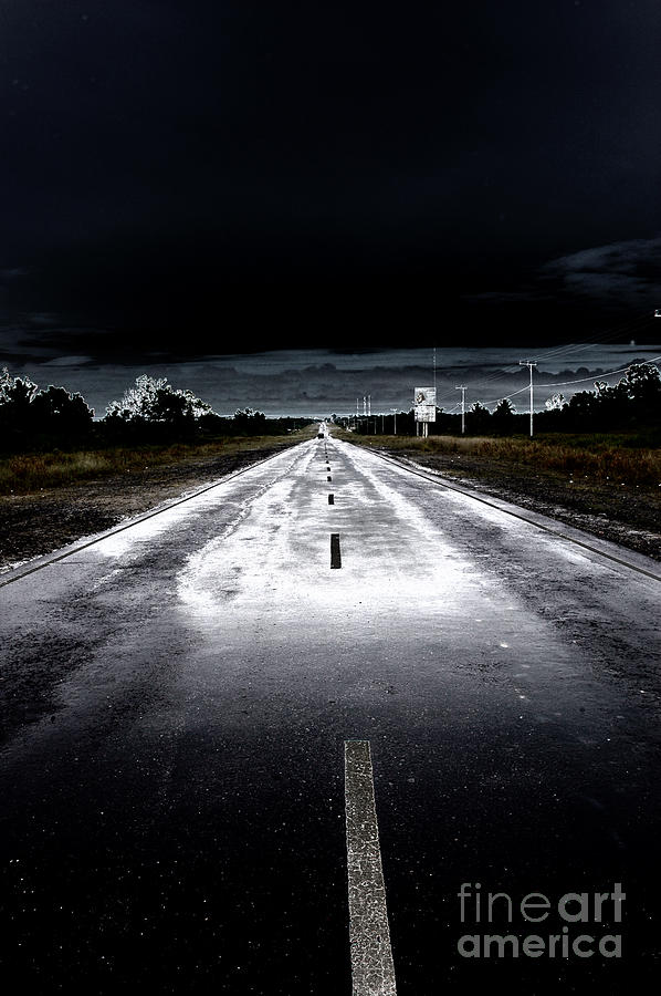 Road To Darkness Photograph by Antoni Halim - Fine Art America