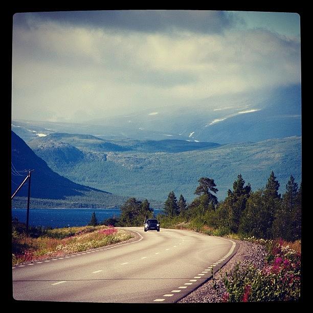 Road To Norway Photograph by Markus  Nikkila