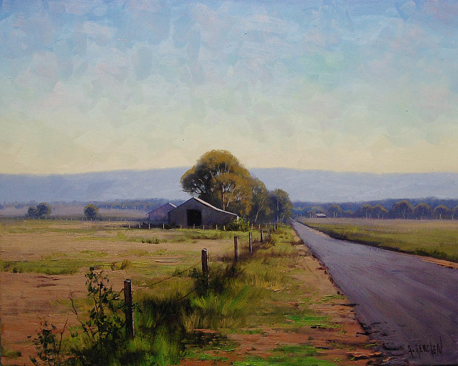 Richmond Painting - Road To Richmond by Graham Gercken