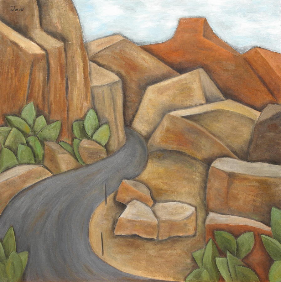 Road to Zion Painting by Trish Toro