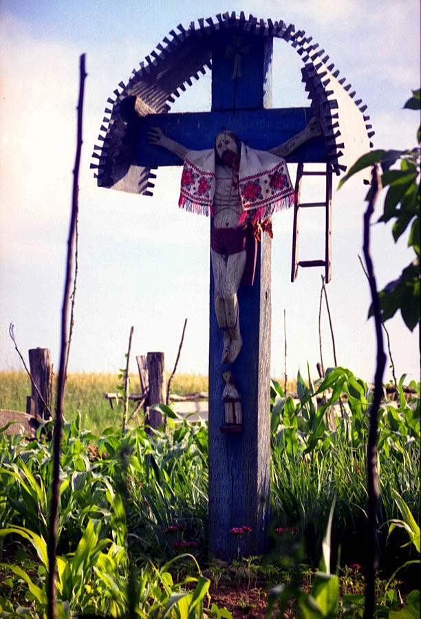 Roadside crucifix III Photograph by Emanuel Tanjala