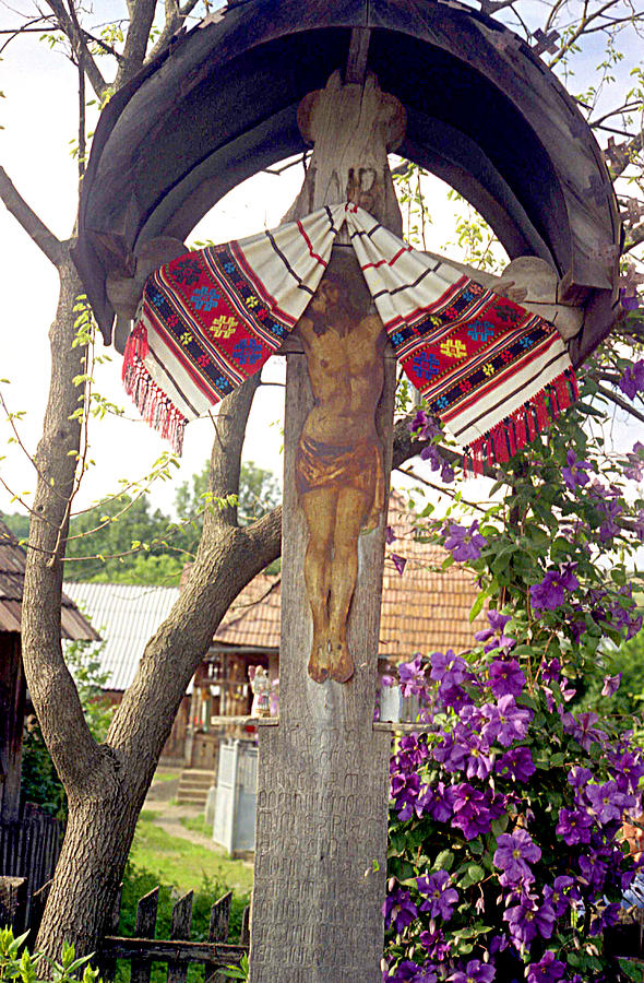 Roadside crucifix V Photograph by Emanuel Tanjala