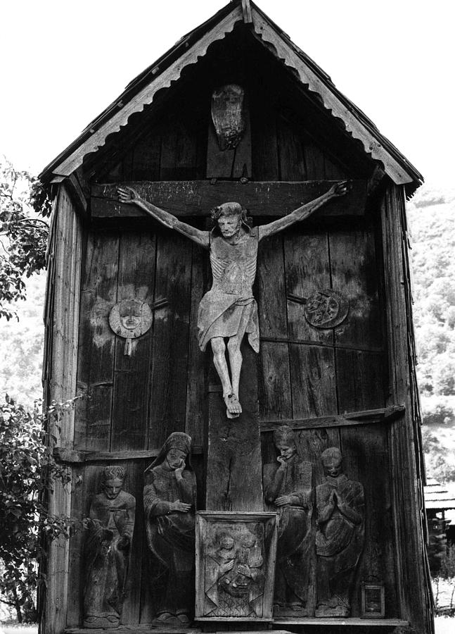 Roadside crucifix VIII Photograph by Emanuel Tanjala