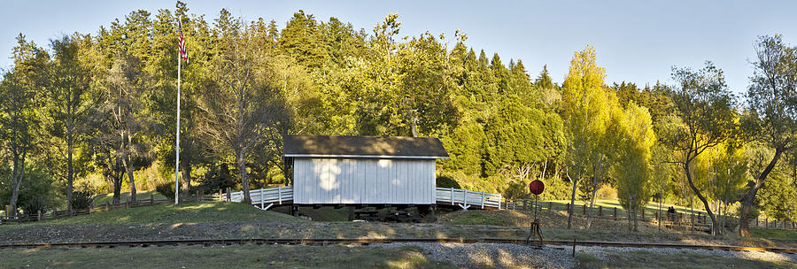 Roaring Camp Panorama Photograph by Larry Darnell