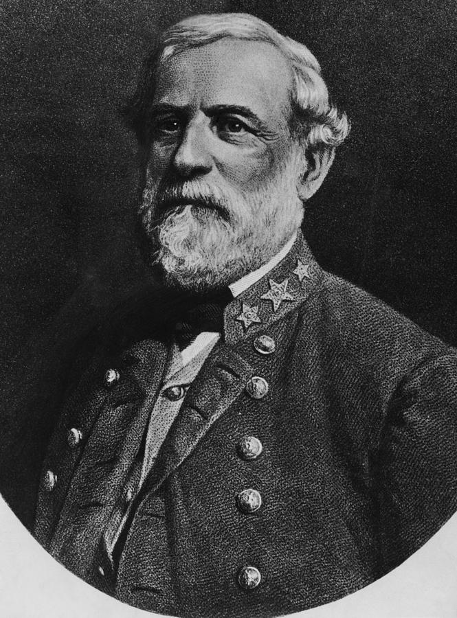 Robert E. Lee 1807-1870, Celebrated Photograph by Everett - Fine Art ...