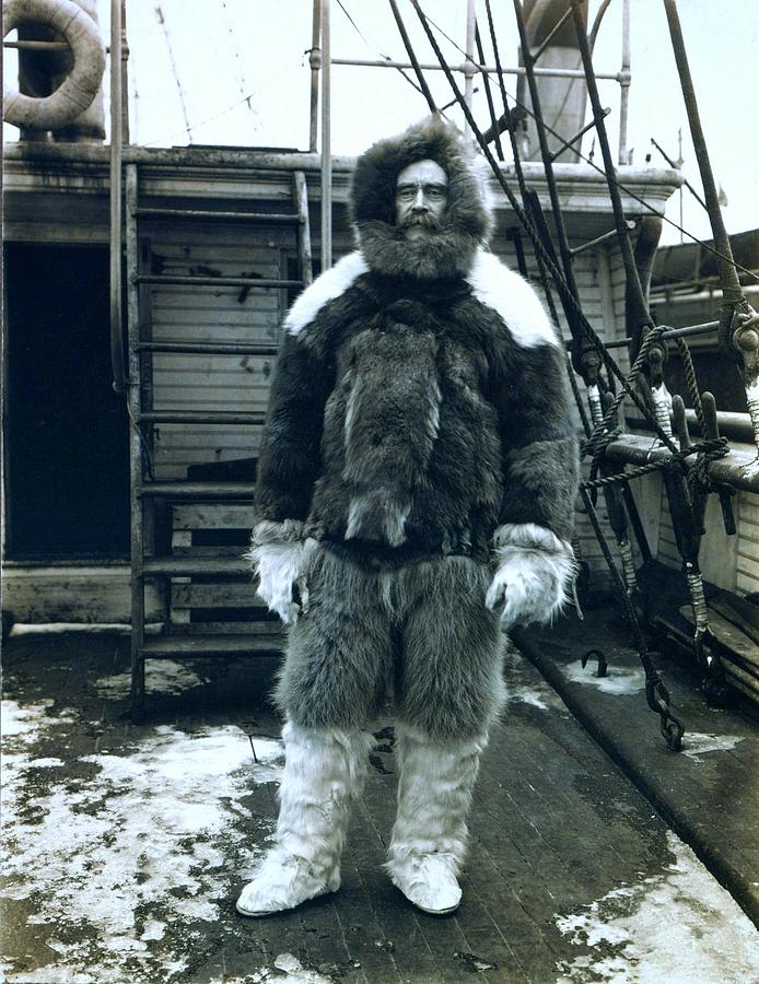 Robert E. Peary 1856-1920 Arctic Photograph By Everett