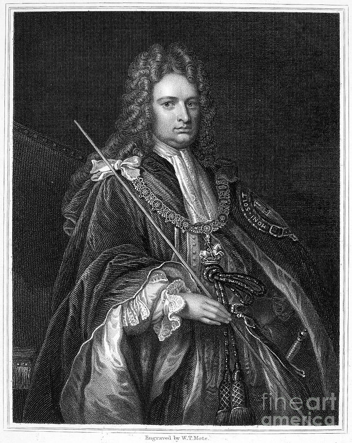 Portrait Photograph - Robert Harley (1661-1724) by Granger