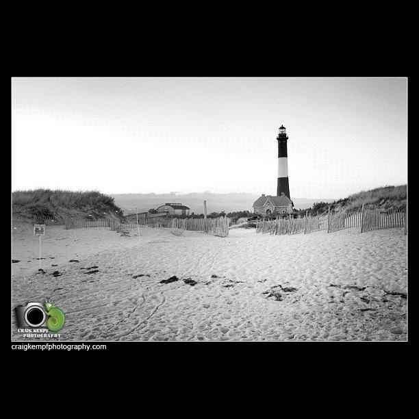 Lighthouse Photograph - Robert Moses Beach by Craig Kempf