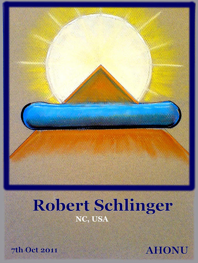 Robert Schlinger Painting by AHONU Aingeal Rose